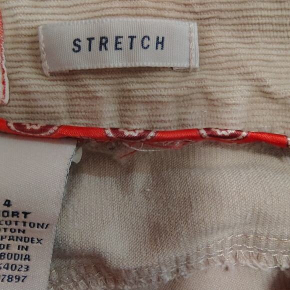 Old Navy Fine Corduroy Pants – Tan – Size 4 Short – Stretch Comfort - Picture 5 of 6